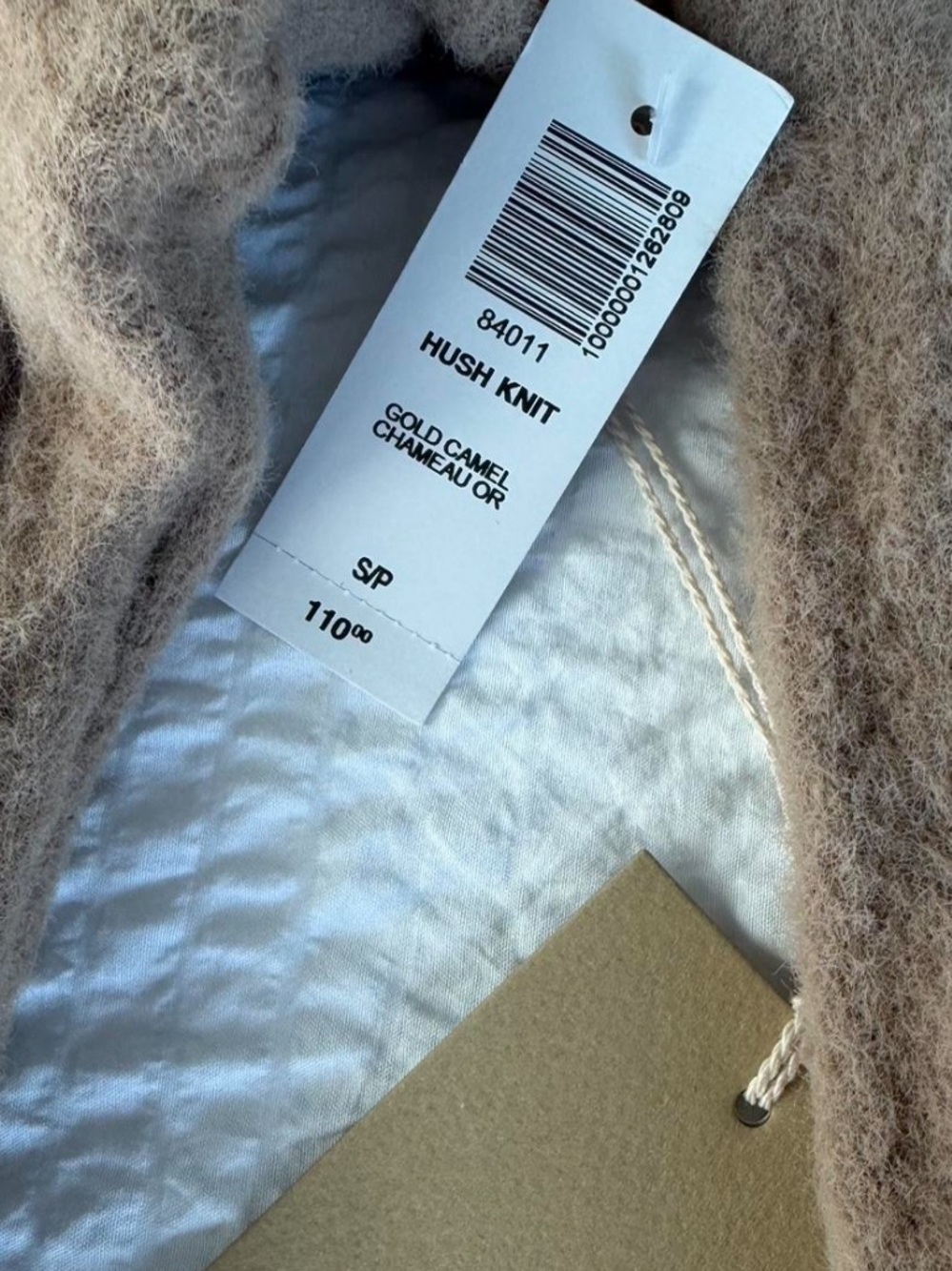 Aritzia Washed Brown Cropped V-Neck Cardigan - Picture 2 of 2